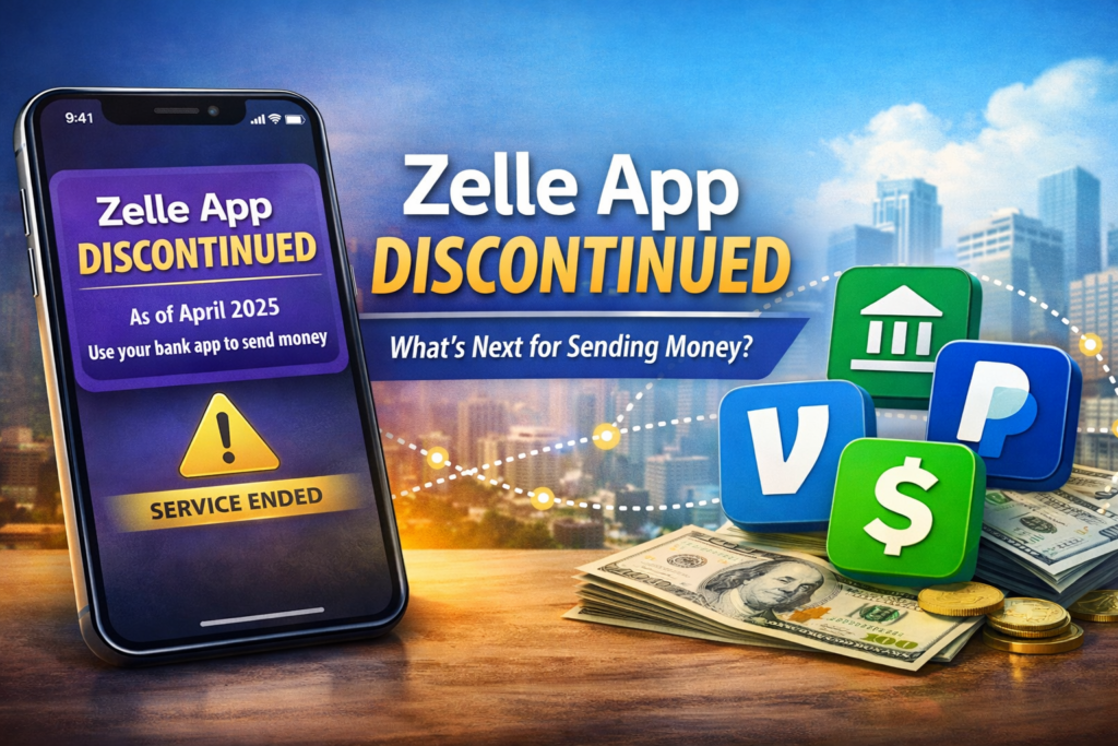Zelle App Discontinued