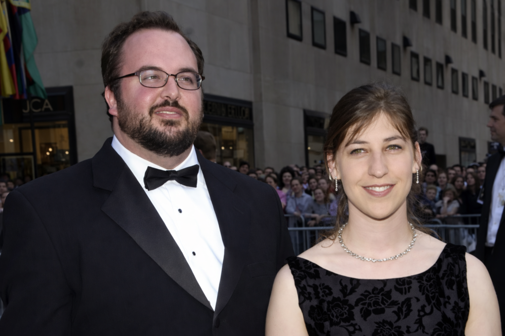 mayim bialik with michael stone